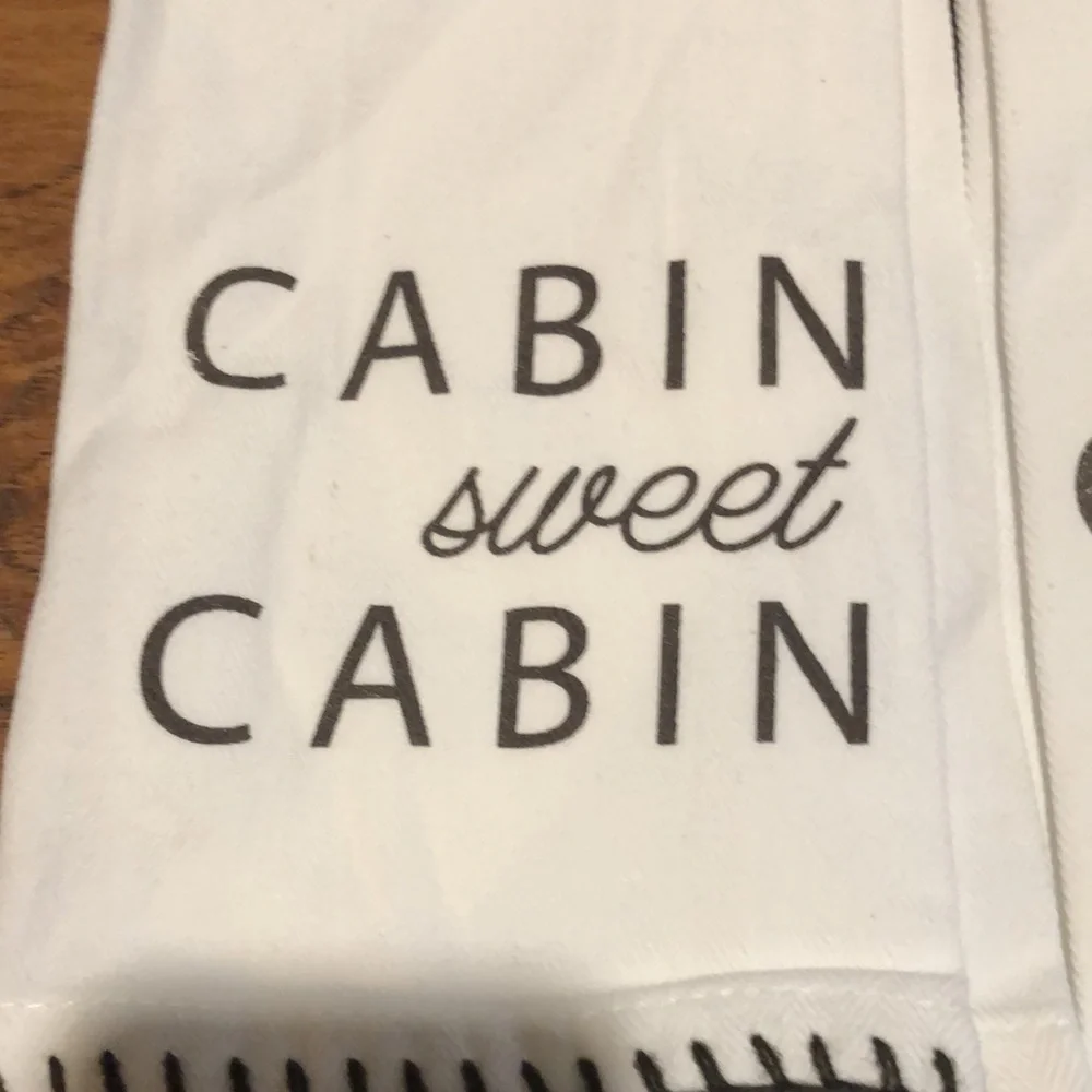 BUNDLE OF 4 DISH TOWELS 2 IN A SET TOTAL OF 8 ALL TOGETHER ! NWT! - Picture 3 of 7